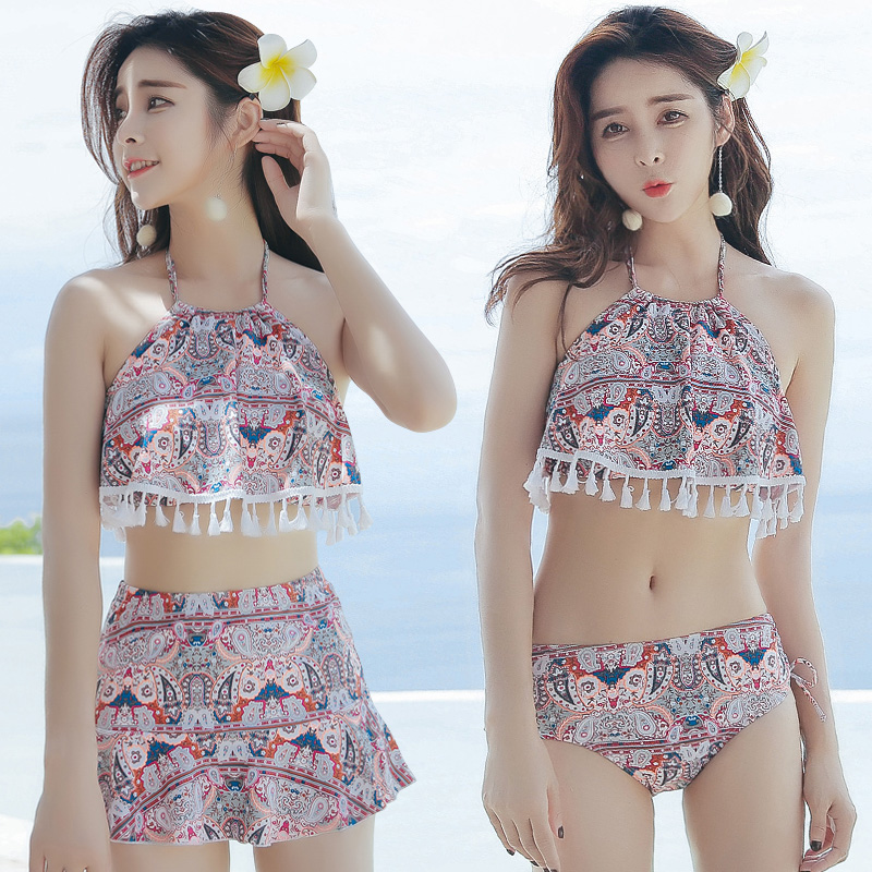 swimsuit skirt set