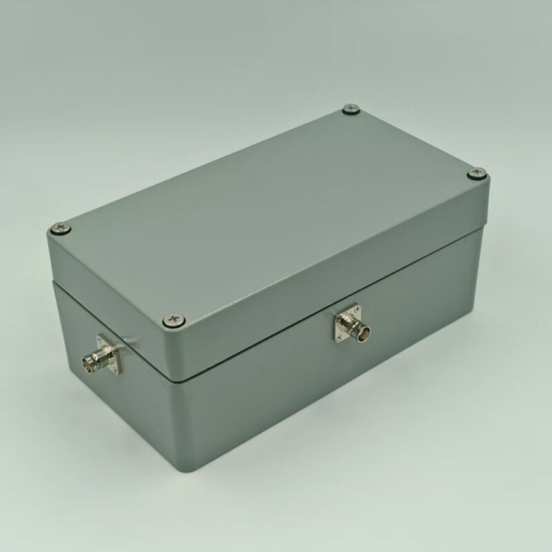 4-Channel Bnc Interface, Shielded Enclosure, Length 220mm, Width 120mm, Height 90mm, Rf Box, Electromagnetic, Die-Cast
