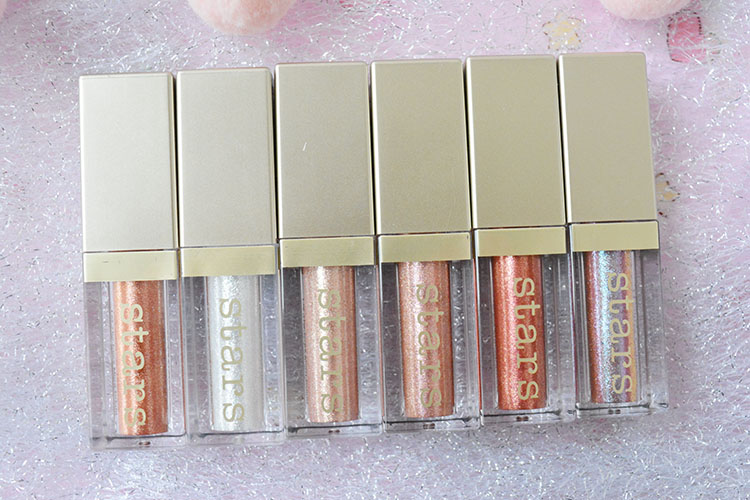 Kim cương sáng bóng, bóng mắt ướt, sequin, bóng mắt lỏng, long lanh, tằm, trang điểm mắt, cô gái sân khấu, đèn flash, kéo dài, không nở - Bóng mắt bảng mắt revolution