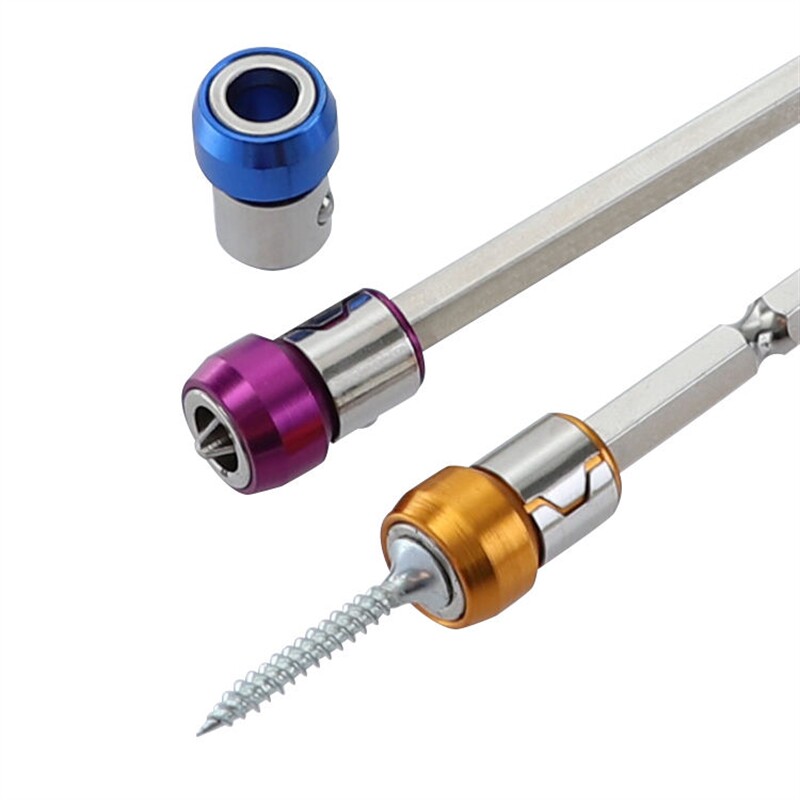 Whole magnetic ring all metal screwkhead plus magnetic ring bead magnetic ring strong magnetic ring steel sleeve