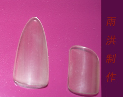 Liu Yuhong Three-String Finger Picks, Yuhong Three-String Finger Picks, Two-Finger Three-String Finger Picks, Professional Three-String Finger Picks, Large, Medium, and Small Sizes