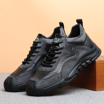 Whitmen Shoes 2022 Spring New Trends Genuine Leather Casual Shoes Men 100 hitch base shoes Mens wave shoes