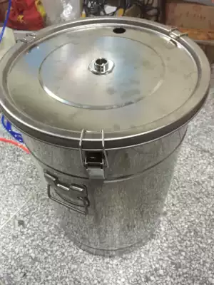 Stainless steel powder barrel Electrostatic spraying machine powder supply powder barrel fluidized barrel plastic powder barrel Electrostatic spraying machine accessories
