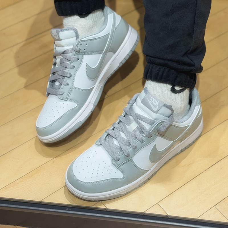 Nike/Nike Dunk Low Non-Slip and Wear-Resistant Low-Top Sneakers for Men and Women, White Hf5441-105
