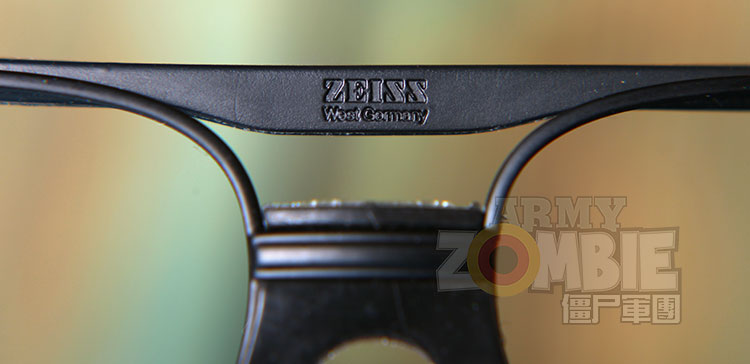 Phiên bản quân sự Đức của Zeiss Zeiss retro cổ điển khung đen thể thao ngoài trời kính khung gọng kính tròng kính cận đổi màu