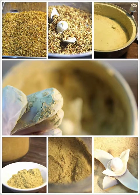 20g phương pháp làm thủ công tự nhiên nguyên chất thực vật nguyên chất lỏng bột trang điểm bột mật ong phụ nữ mang thai trang điểm miễn phí loại bỏ phấn đêm kiểm soát dầu dưỡng - Quyền lực