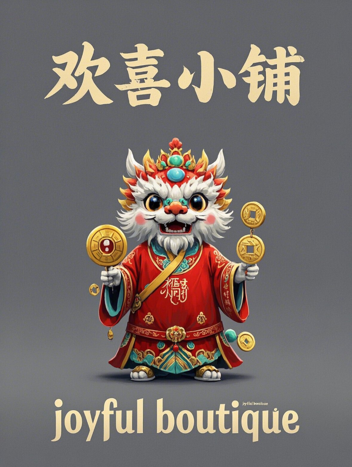 欢喜小铺 Joyful Boutique的LOGO