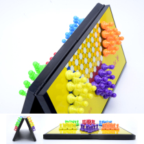 Large magnetic checkers with folding board magnetic childrens toys educational chess plastic material game chess