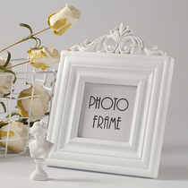 Nordic Wood Photo Frame Retro Plaster Like Pendulum decoration Taobao Photography Background Cosmetics Ins photo props