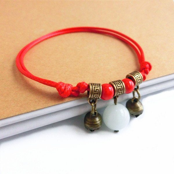 Mua hai có được một chân chuỗi nữ Hàn Quốc phiên bản của chuông gió quốc gia nam vài handmade Sen sinh viên sinh viên bạn gái món quà sáng đá