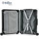 Goldlion Fashion Print Trolley Case 20-inch Suitcase Universal Wheel Boarding Case Drag Box Password Lock Suitcase