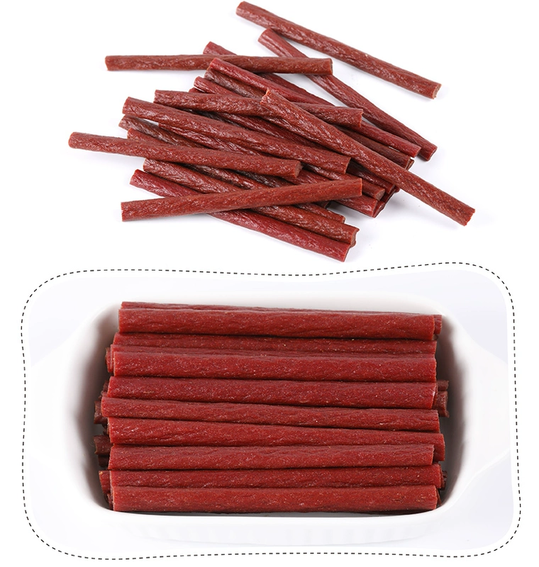 Wanpy mèo nghịch ngợm mèo nghịch ngợm mèo dải cá ngừ mèo đơn gói 18g răng hàm sạch răng bánh thưởng cho chó mèo 100g