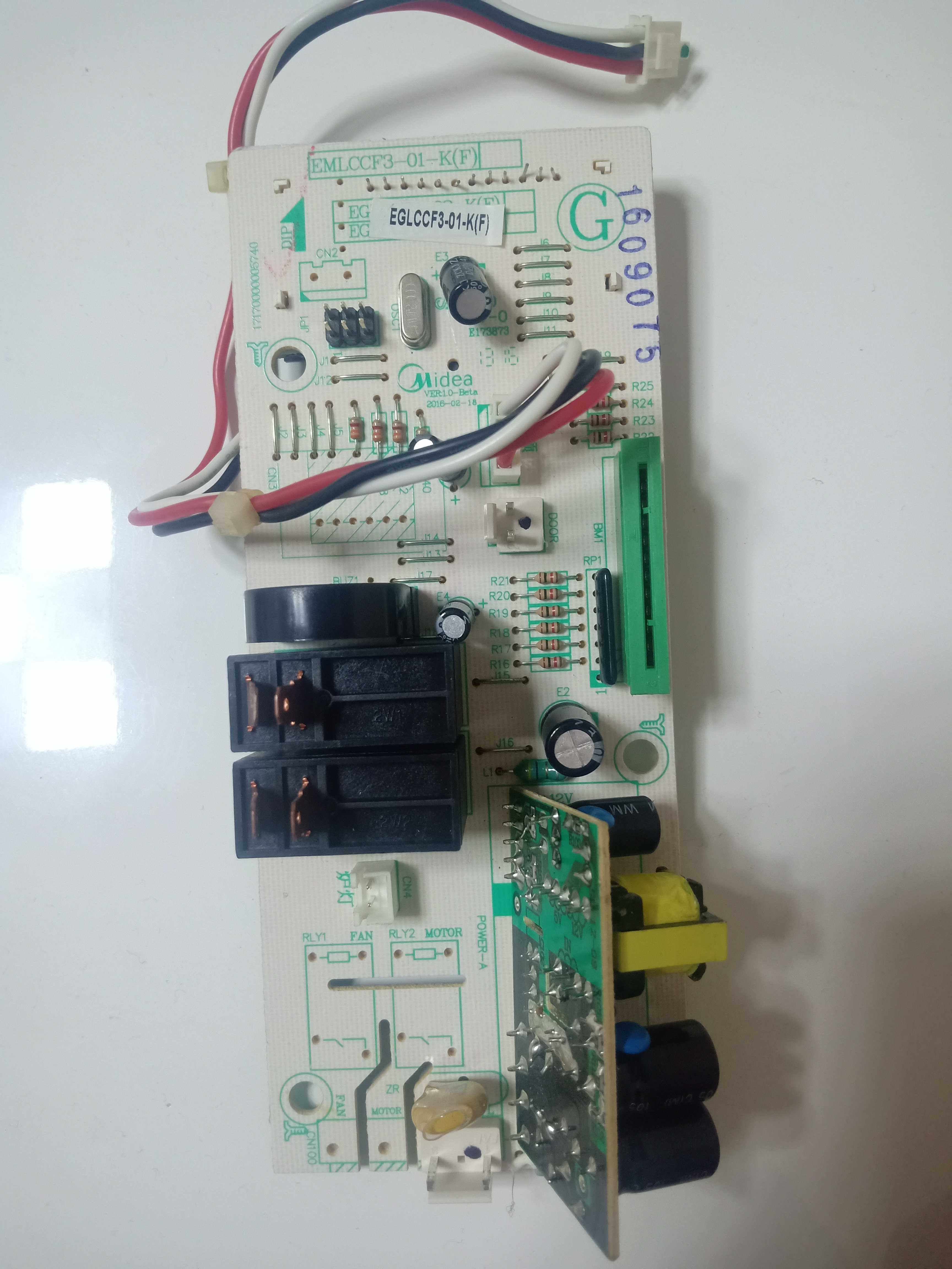 Midea M1-L201B EGLCCF3-01-K(F) microwave oven computer control computer motherboard circuit board
