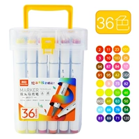 Вместительный и большой маркер, 36 цветов