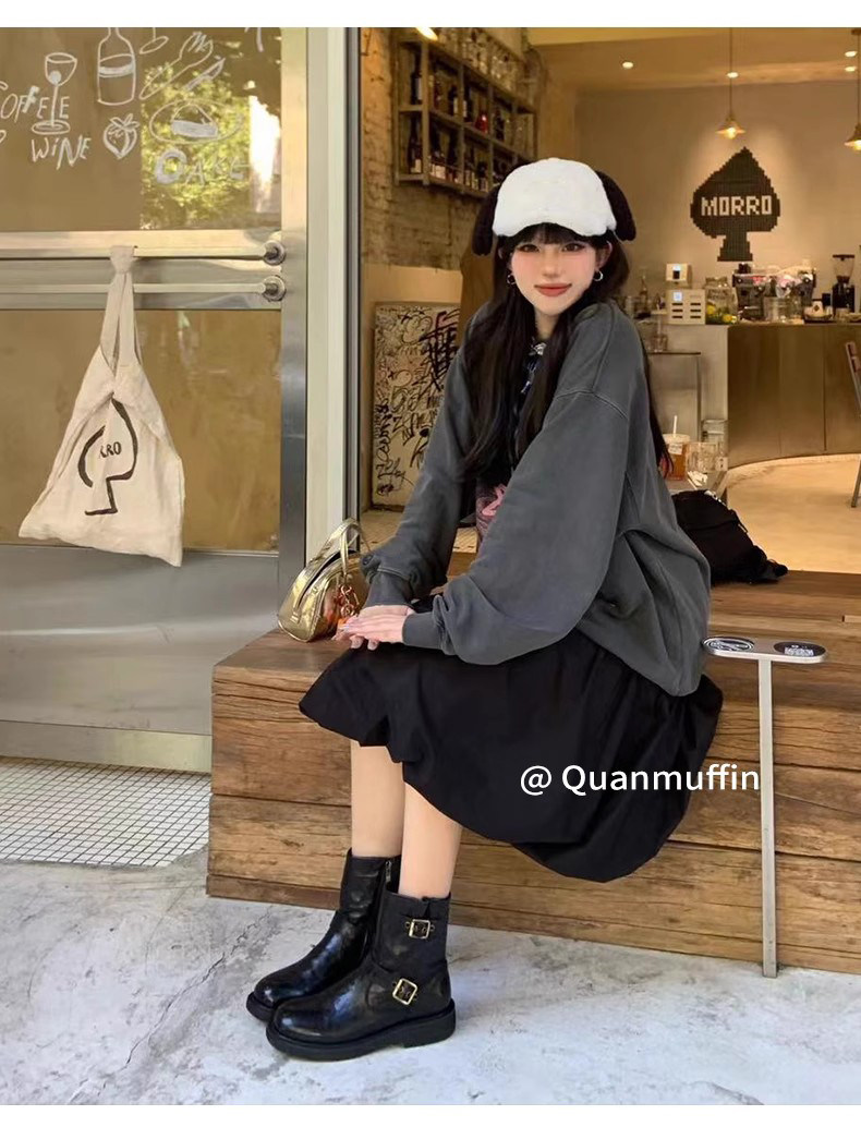 Западные Boots 红蜻蜓西部短靴女秋冬新款巨好看鞋子真皮棕色女鞋复古美拉德靴子 Reddragonfly