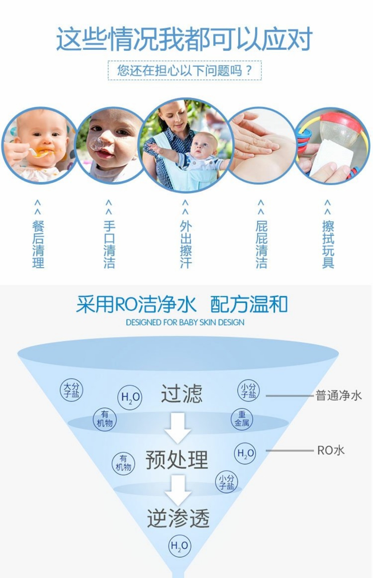 Khăn lau trẻ em học sinh người lớn túi nhỏ 10 miếng với trẻ sơ sinh tay đặc biệt 40 túi khăn ướt bán buôn khăn ướt baby care