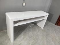 Toilized lacquer no drawer table single double three-person Net red nail table Japanese nail table storage double customization