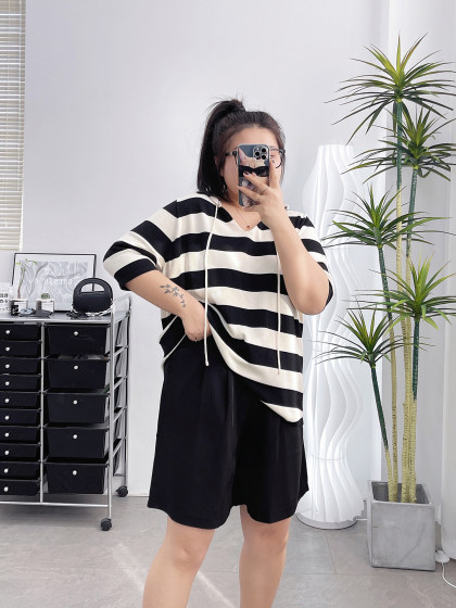 大码夏季西装短裤女2023新款薄款女裤胖mm显瘦遮肉五分裤裤子春夏