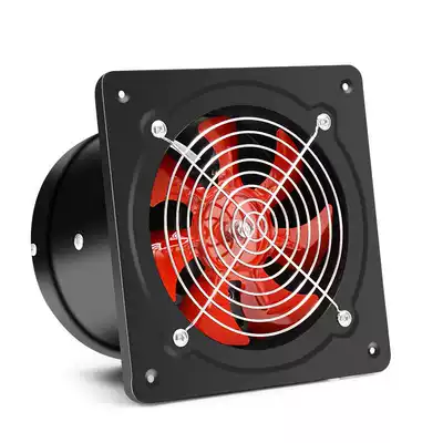 Motor ventilation fan pipe small wall type one-way pipe type hotel exhaust pipe smoke machine embedded