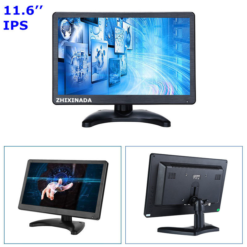 11 6 inch 13 3 inch HDMI ultra-thin portable display IPS game high-definition raspberry pie 1080P full view