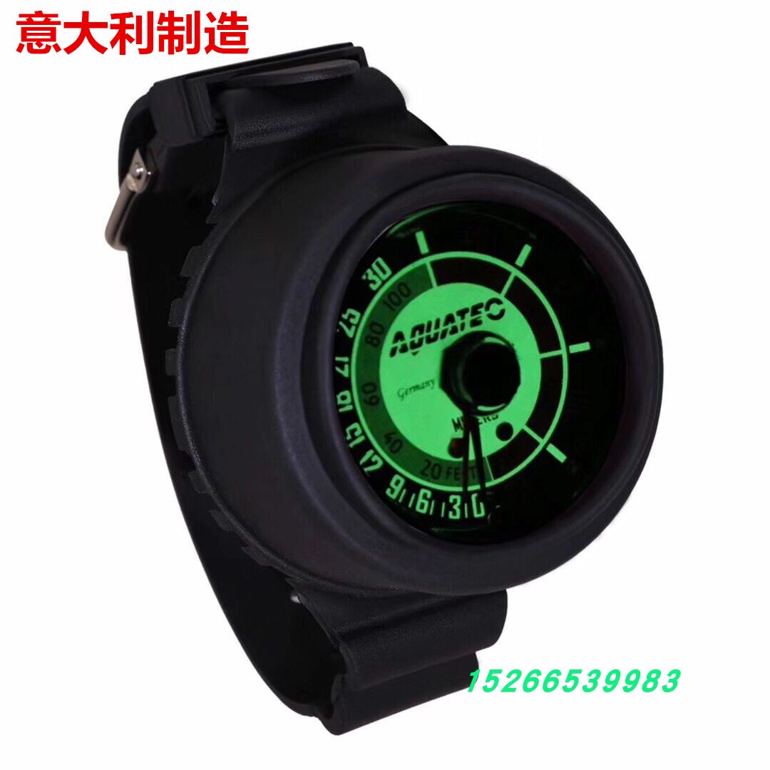 Dive depth watch original Italian manufactured SOPRAS wrist imported deep water strap