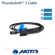 AKiTiO Ike Youpint Thunderbolt3 thunder and lightning 3 data transmission 0 5 m 2 m 2 m speed cable