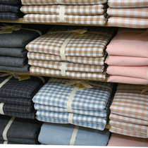 Unprinted Japanese cotton quilt cover single piece cotton 100 single male and female student dormitory quilt cover 150x200x230