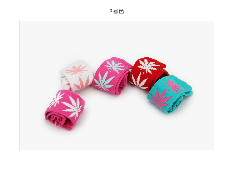 [Kế hoạch khác nhau] 5 đôi vớ HUF mùa thu cotton cao nam và nữ vớ thể thao giá rẻ