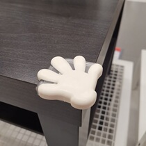 Domestic IKEA Patru childrens table table corner protection pad anti-collision corner small palm shape 8 sets