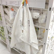 Domestic Shenzhen Ikea Kelma small square white towel face towel 10 childrens cotton towel