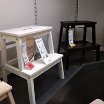 Domestic Shenzhen IKEA Bekam solid wood two-step ladder low stool step stool