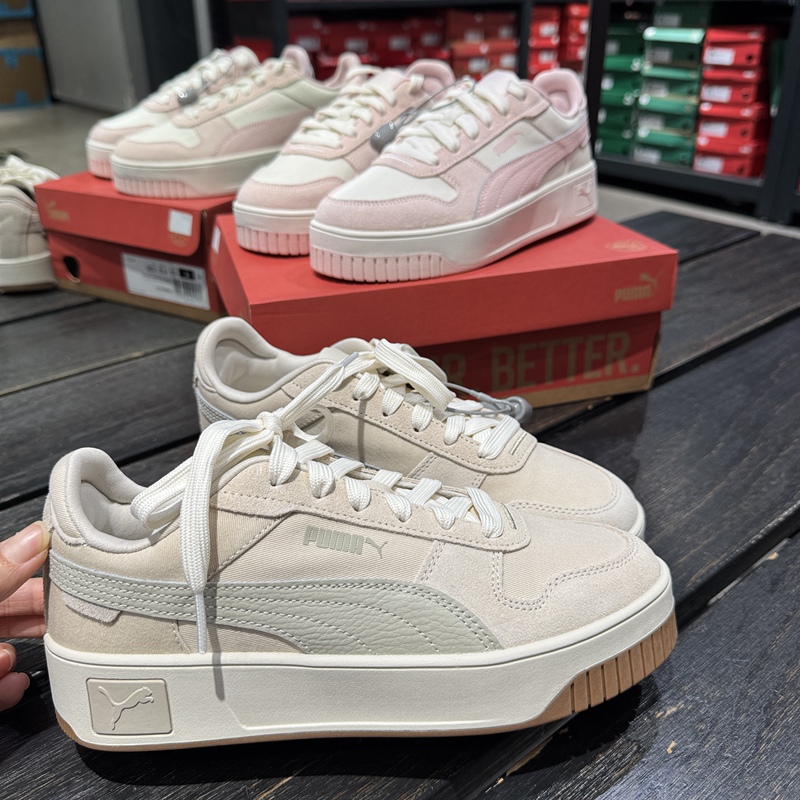 Puma New Retro Fashion Low-Top Thick-Soled Height-Increasing Sneakers for Women, Versatile Thick-Soled Shoes 405812
