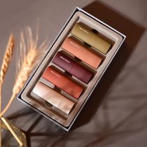 Mousse velvet love lipstick set gift box Morandi niche matte matte lipstick Cow Blood color holiday gifts