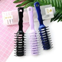 Ribs comb Curly hair comb Mens special hair blowing type back hair styling Female hair fluffy household qualitative roll comb