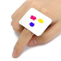 Ring Palette Tattooed Embroidered Eyebrow Color color Ring Cup Tocolor Makeup Mixed Tone Disc Mechia Eyelash Graft Tray