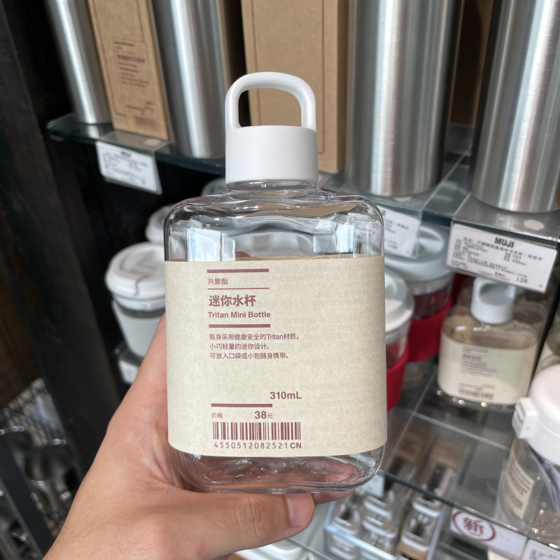 Muji Water Cup, Portable Water Cup, Handy Cup, Cold Water Cup, Cup Made of Copolyester