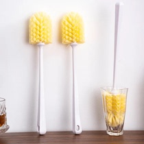 Simple cup brushing cup artifact cleaning water cup long handle bottle brush wall breaking machine without dead corners household gaps