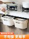 Small Wall-Mounted Kitchen Trash Can, Hanging Type for Home Use, Creative Cabinet Door Hanging Storage Bin, Car Trash Can