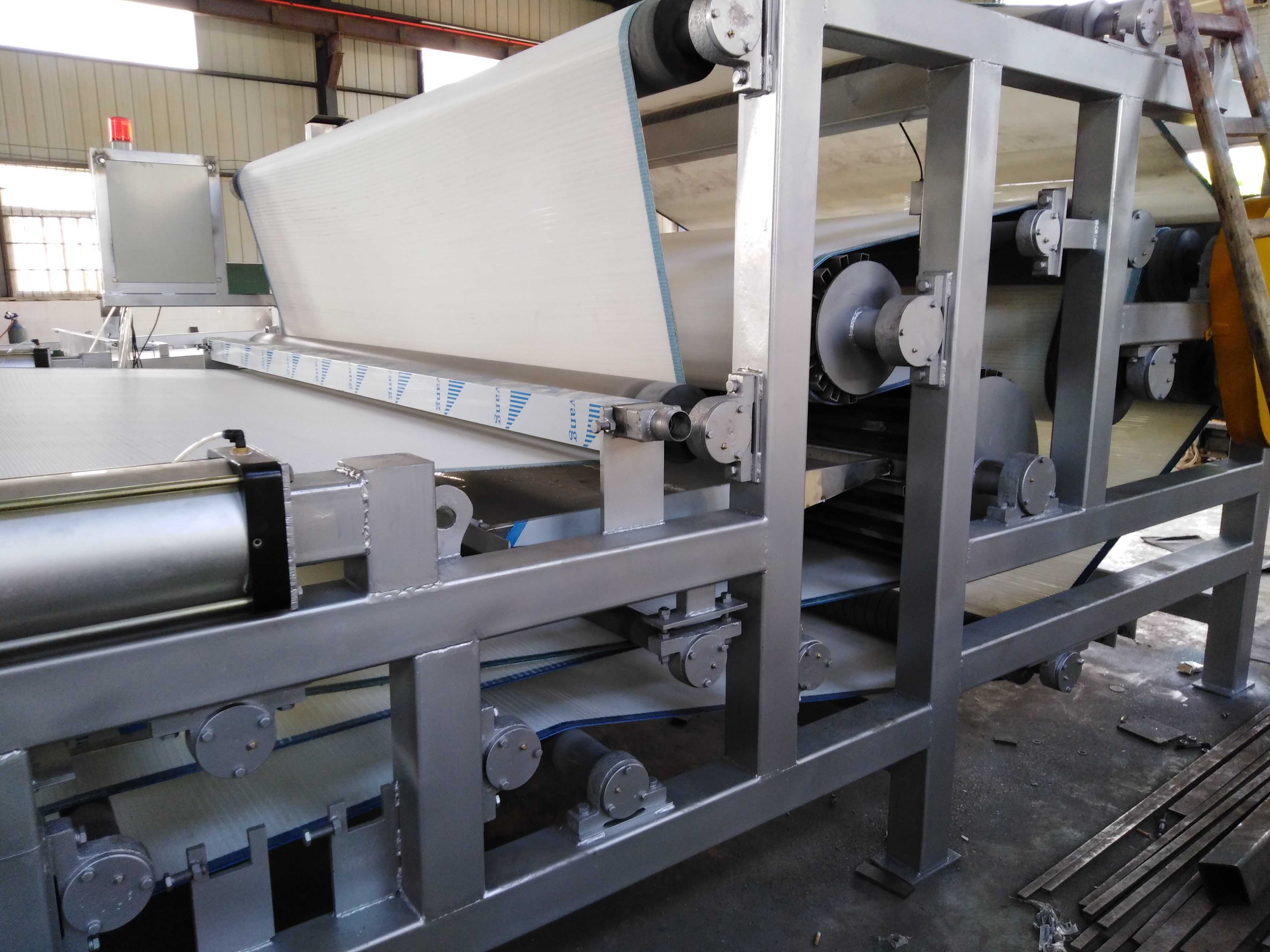 Powerful Pair Roll Belt Press Drier Plant Scum Dehydrated Slag Cake Dehydrated Slag Pulp Plant Bad Drier