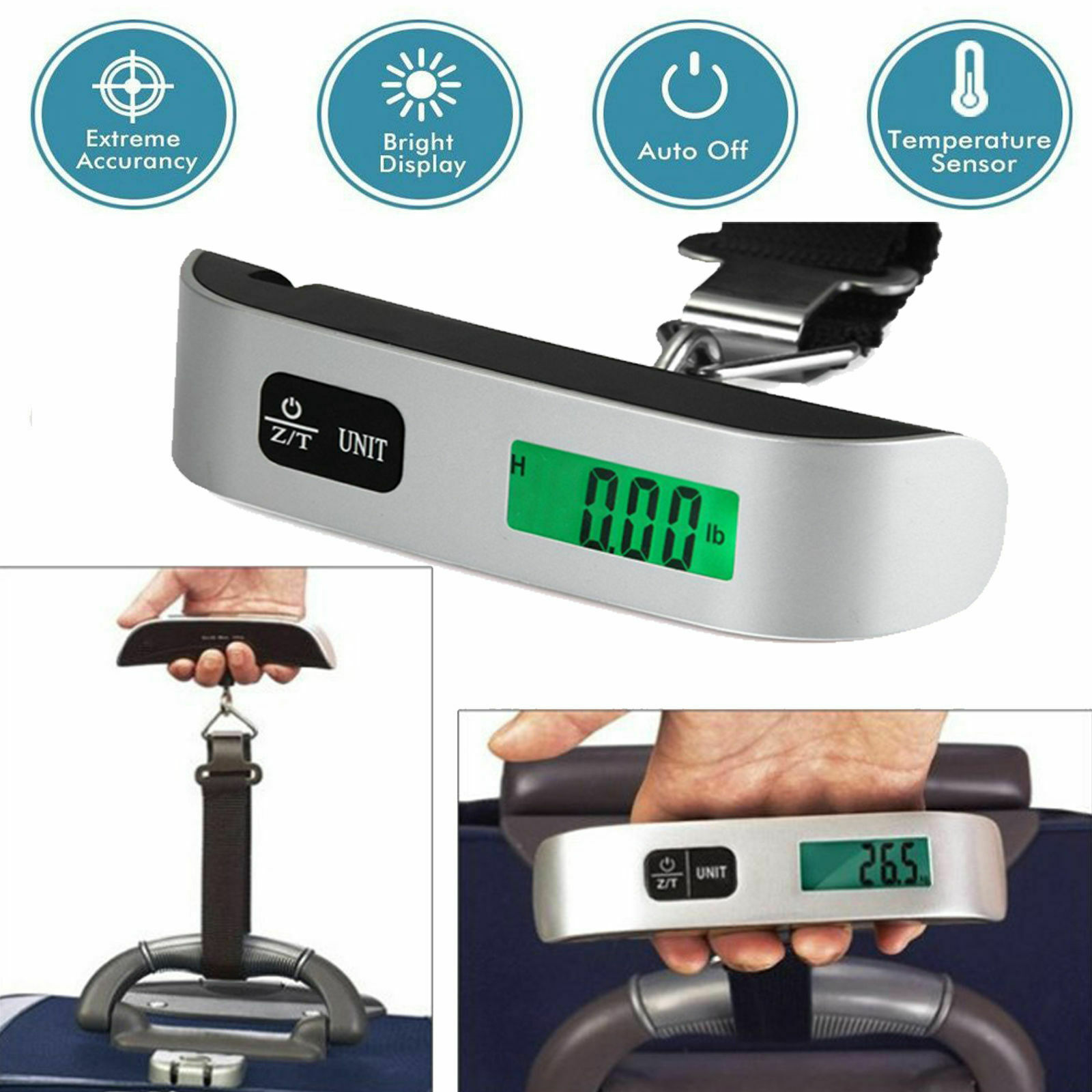 Luggage scale handheld electronic scale Handscales Mini hand says portable, luggage says MINI delivery says 50kg 10g