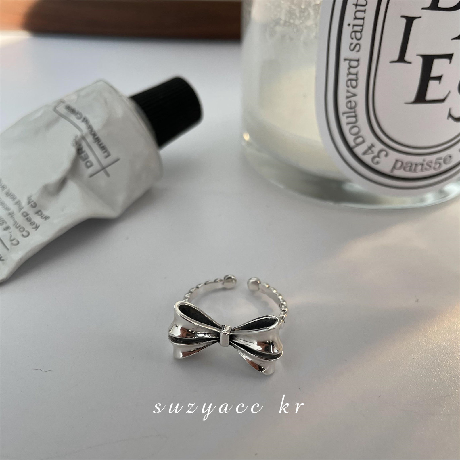 Personalisierter Schleifenring Für Damen Niche Design Fingerring_voghion.com