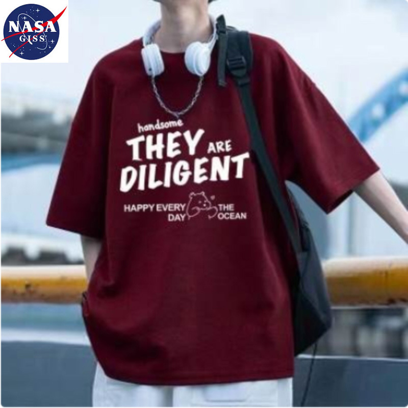 Nasa Co-Branded 2026 New Short-Sleeved T-Shirt for Men, Summer American Style Trendy Brand Loose Half-Sleeve Heavyweight Pure Cotton Top Nasa Co-Branded 2026 New Short-Sleeved T-Shirt for Men, Summer American Style Trendy Brand Loose Half-Sleeve Heavyweight Pure Cotton Top