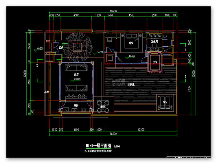 Z039新中式旅游度假别墅规划别墅建筑文本+cad+效果图-23