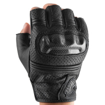 Motorcycle gloves half finger summer leather racing locomotive riding Knight breathable equipment motorcycle gloves