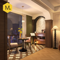 Momojia French retro balcony tiles embroidered garden swallow flower tiles wall tiles medium antique style small flower tiles floor tiles