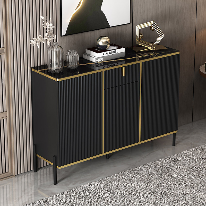 Modern minimalist dining cabinet Serie A close to wall Home living room light and luxurious storage cabinet Dining Room Bowls Tray Cabinet Tea Water Wine Cabinet