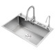 German sink single-slot kitchen sink 304 stainless steel dishwasher household dishwasher nano under-counter basin