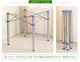 Không gian bàn chân sắt hỗ trợ di động ăn nhẹ hộ gia đình thanh đồ nội thất bằng thép không gỉ đa chức năng khung gấp bàn khung - FnB Furniture