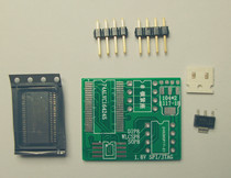 1 8V SPI Flash Memory Adapter board SOP8 DIP8 WLCSP8 MX25U1635MX25U6435
