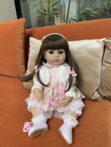55CM Full - glue Water Baby Toys Born Dolls Princess Doll Birthday Gift Simulation Baby